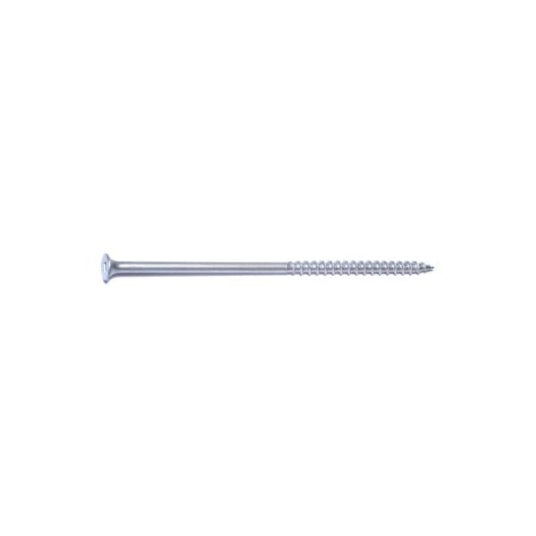 Buildright Deck Screw, #10 x 5 in, Steel, Flat Head, Square Drive, 38 PK 07745 - main